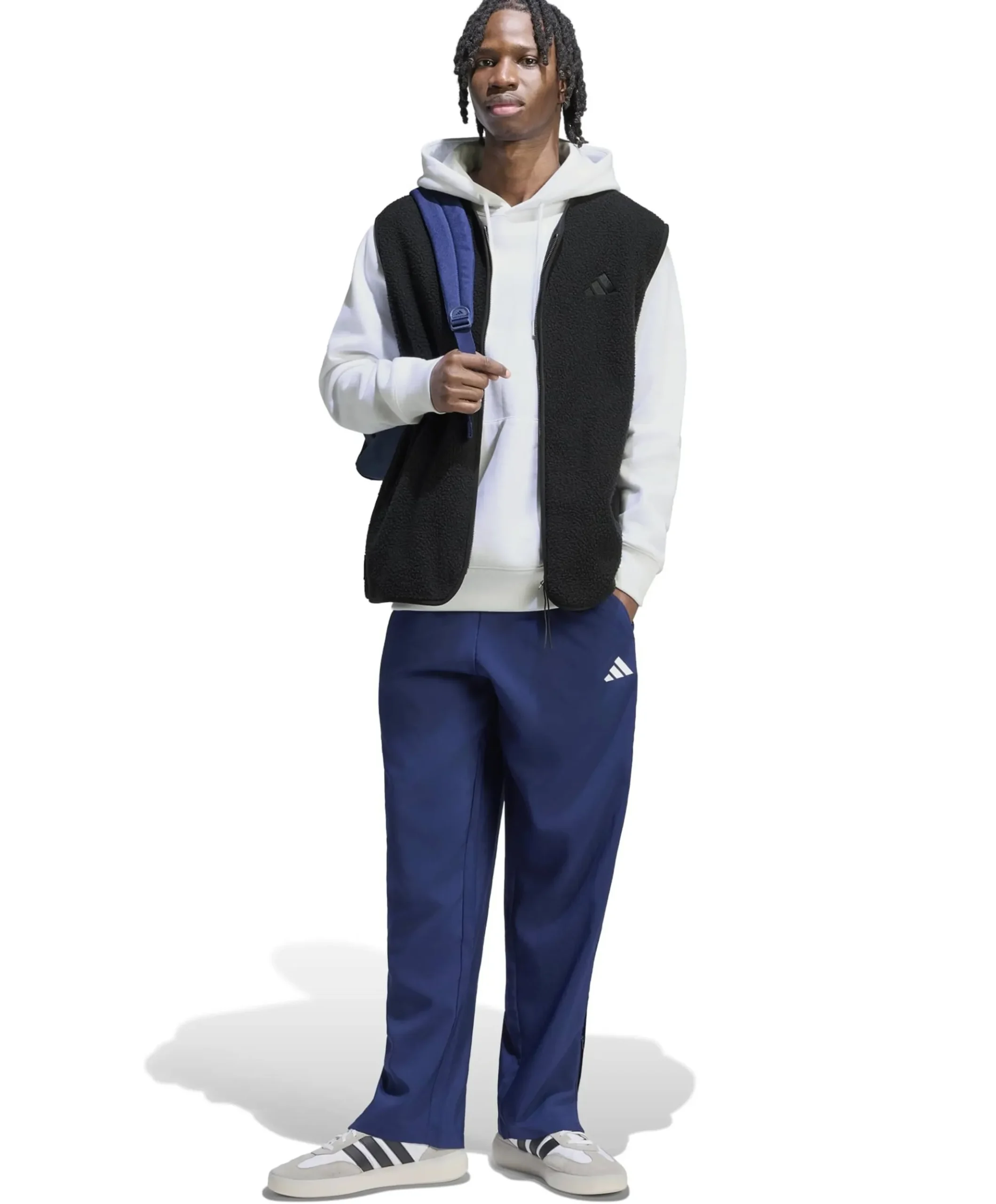 M SL STNFRD OPT heren trainingsbroek blauw