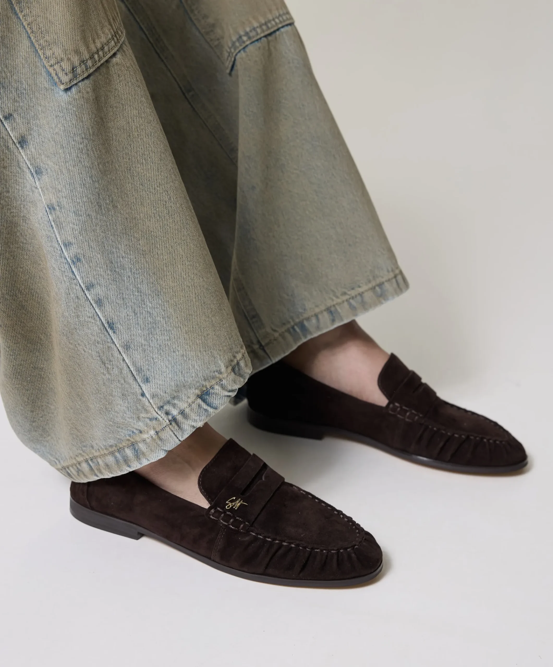 Muse-SM dames loafers bruin