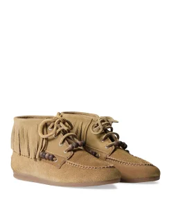 Native high loafer dames loafers beige