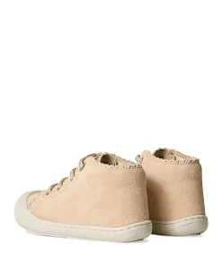 Naturino cottins meisjes veterschoenen beige