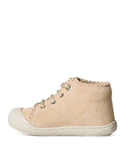 Naturino cottins meisjes veterschoenen beige
