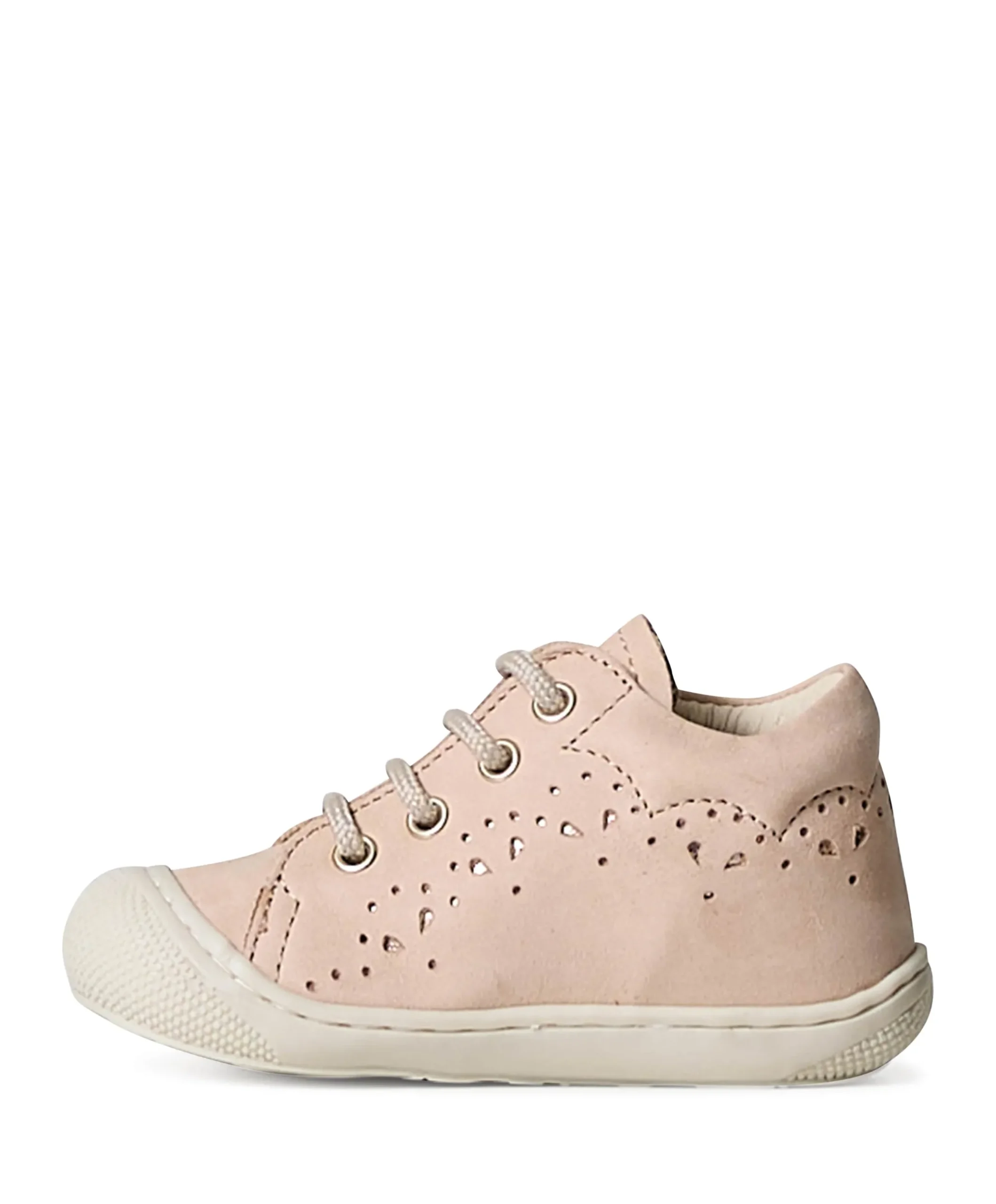 Naturino lubby meisjes veterschoenen beige