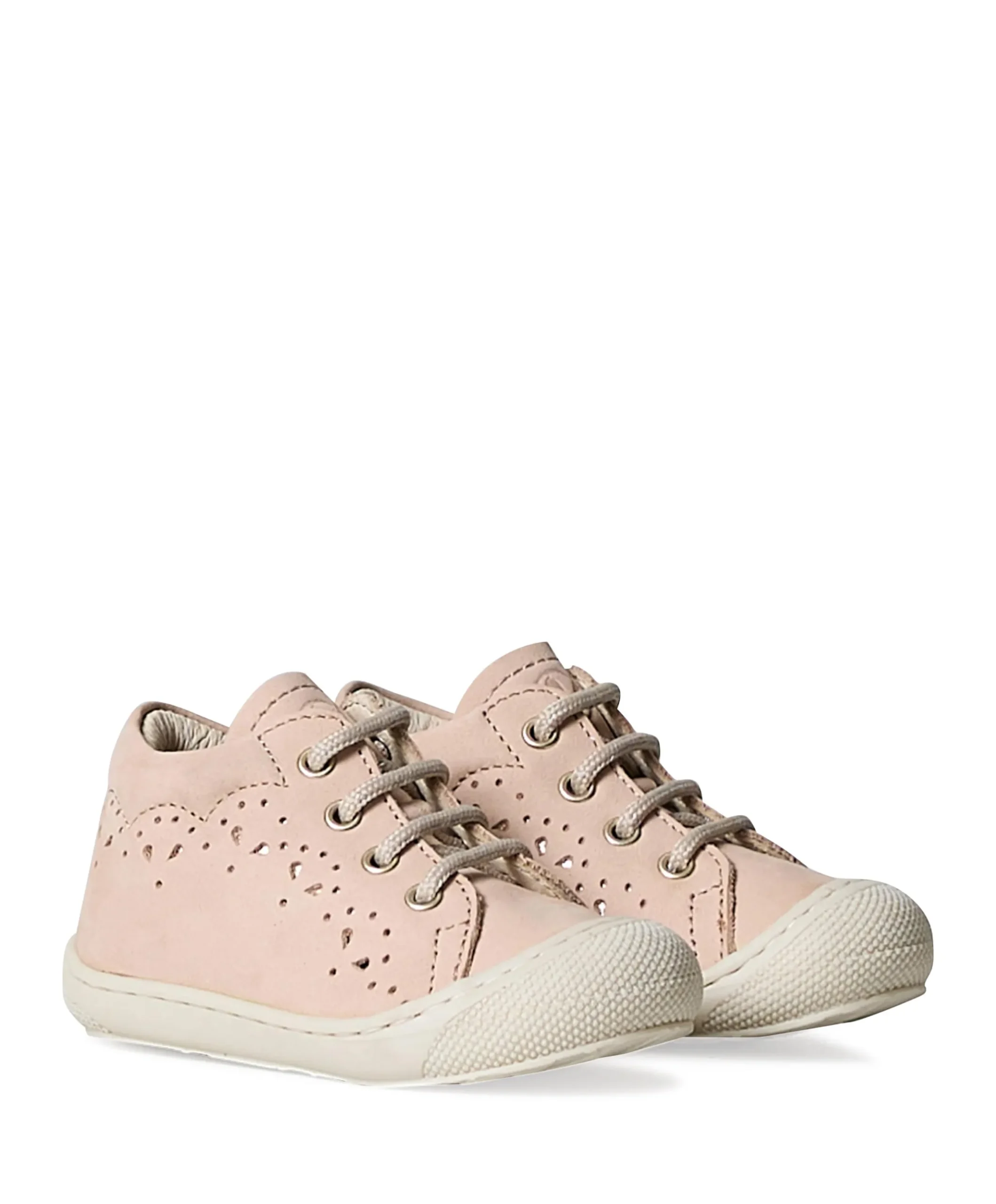 Naturino lubby meisjes veterschoenen beige