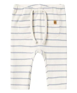 NBMKAIL REG LIL NOOS uniseks broek ecru