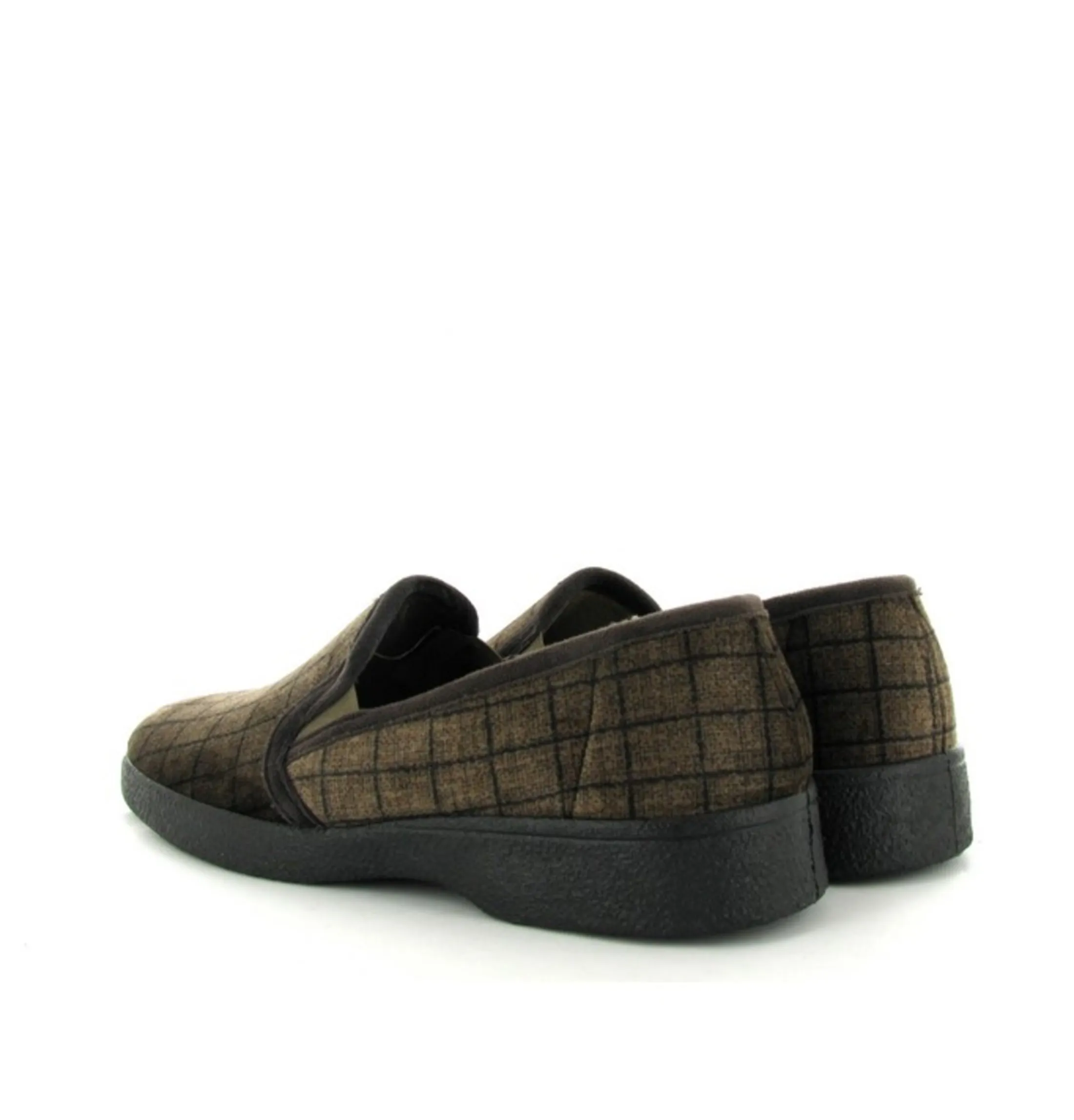 Neles 18204 heren pantoffels bruin