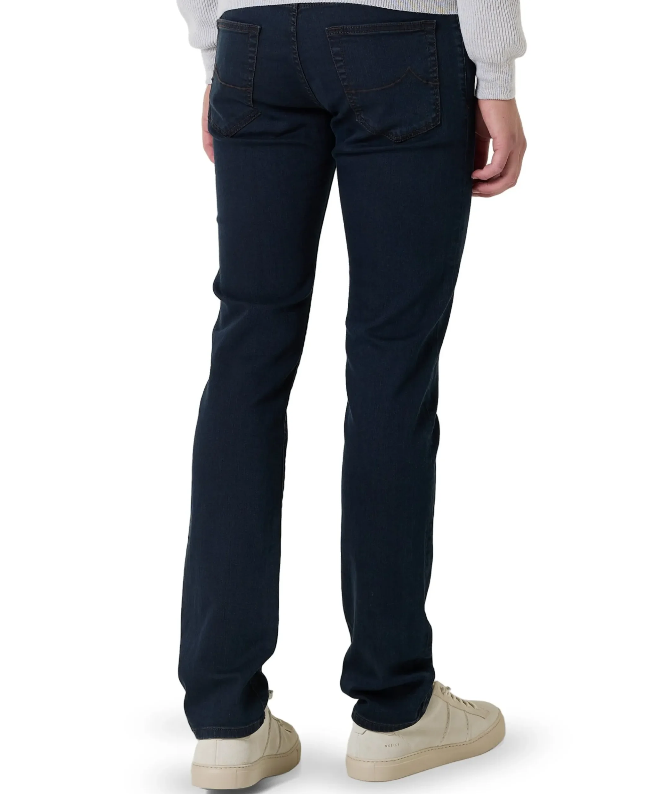 Nick Slim 5 pkt heren jeans blauw