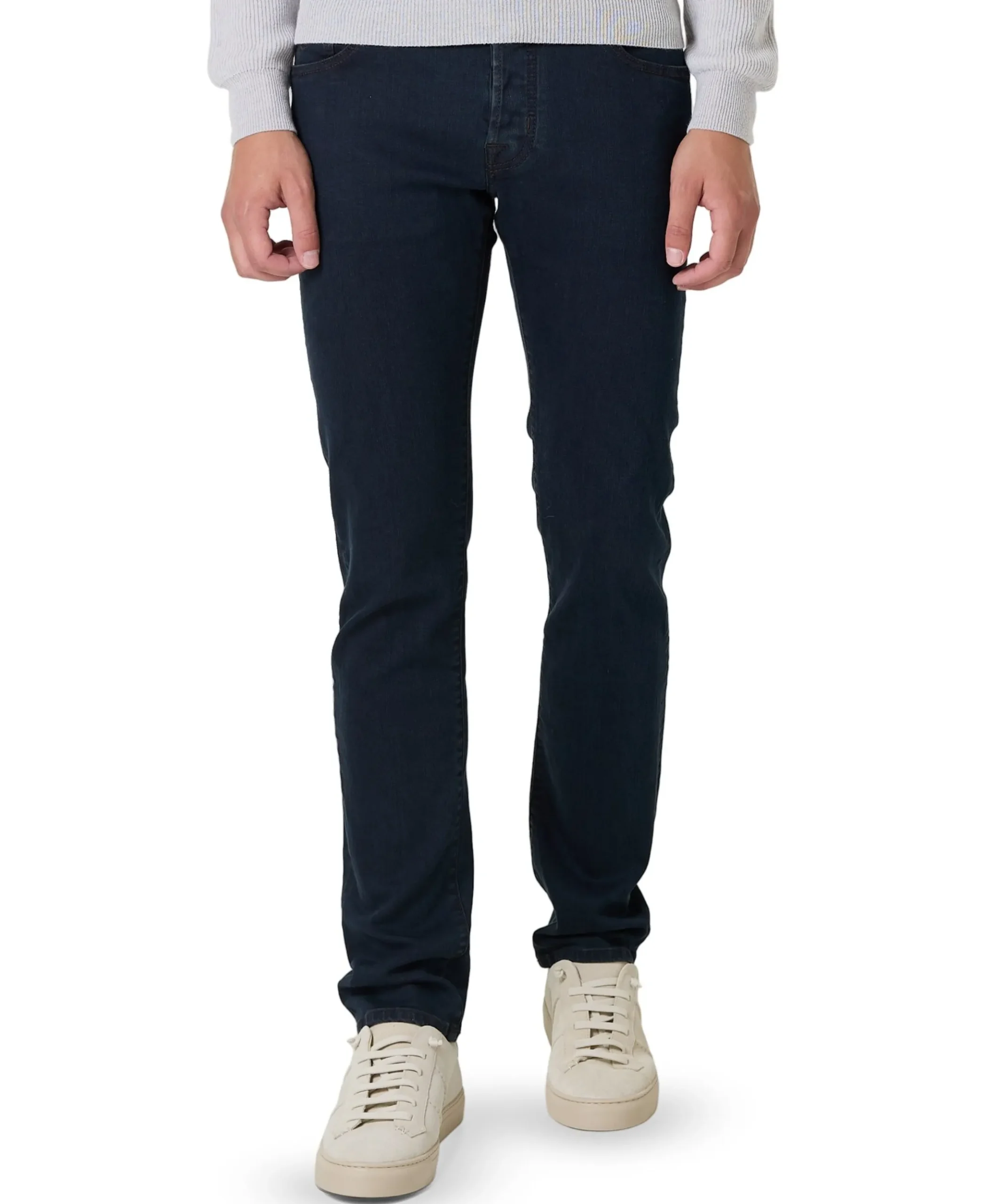 Nick Slim 5 pkt heren jeans blauw