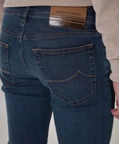 Nick Slim 5 pkt heren jeans blauw