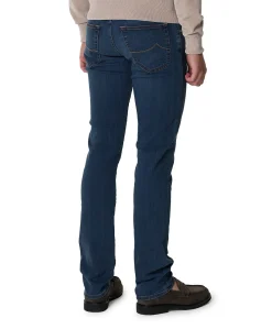 Nick Slim 5 pkt heren jeans blauw