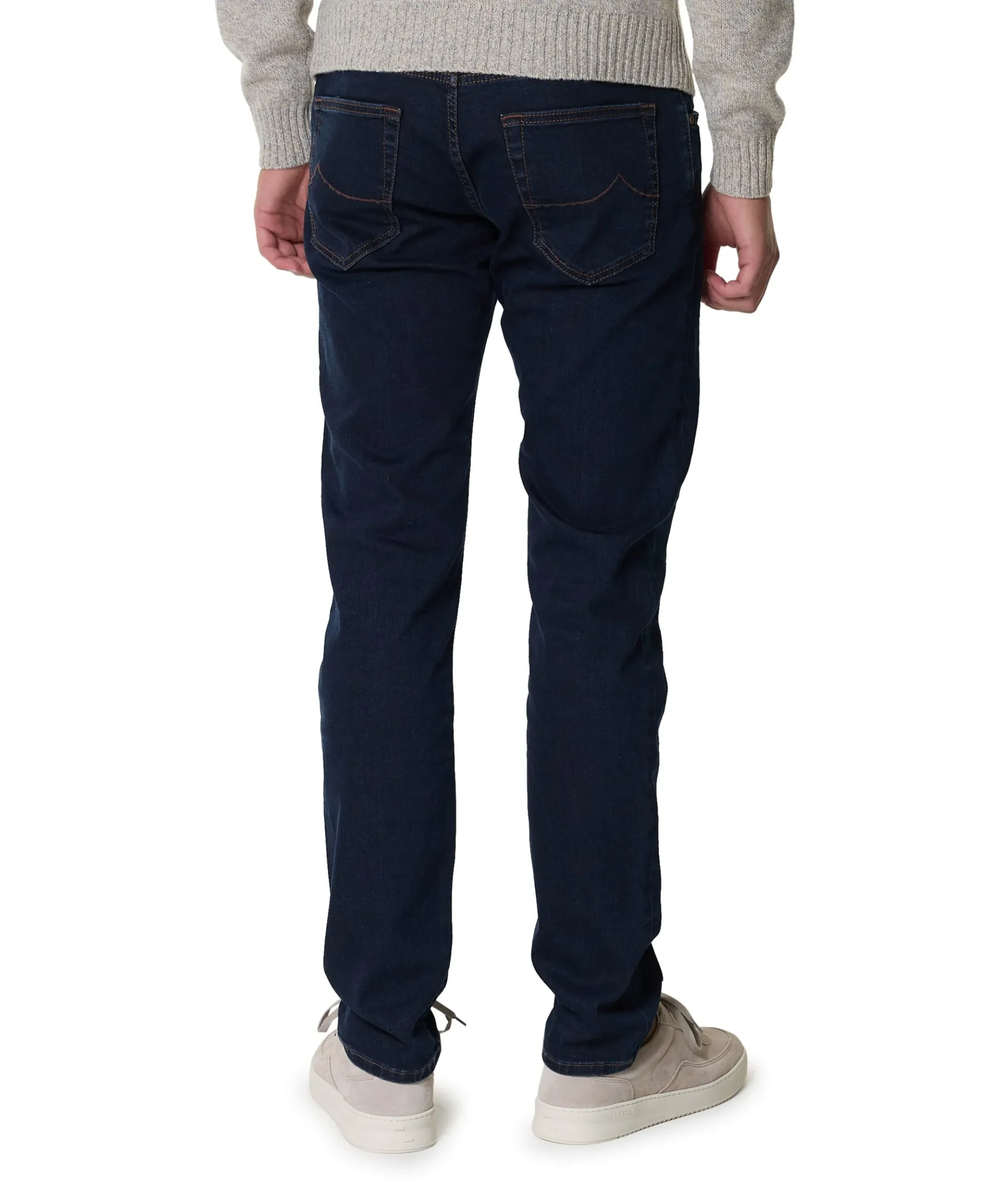 Nick Slim 5 pkt heren jeans blauw