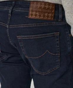 Nick Slim 5 pkt heren jeans blauw
