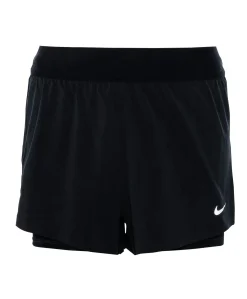 Nike Swift Women's Dri-fit Mid-rise dames shorts zwart