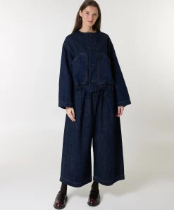 Nirvana dames culotte blauw