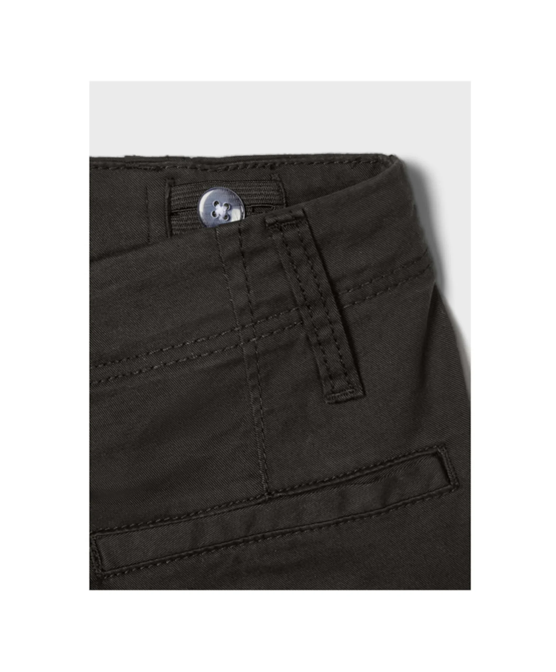 NITBAMGO REG/R TWI CA PANT M NMT NO jongens broek zwart