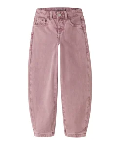 NKFBELLA BARREL DNM 4689-BE meisjes jeans roze