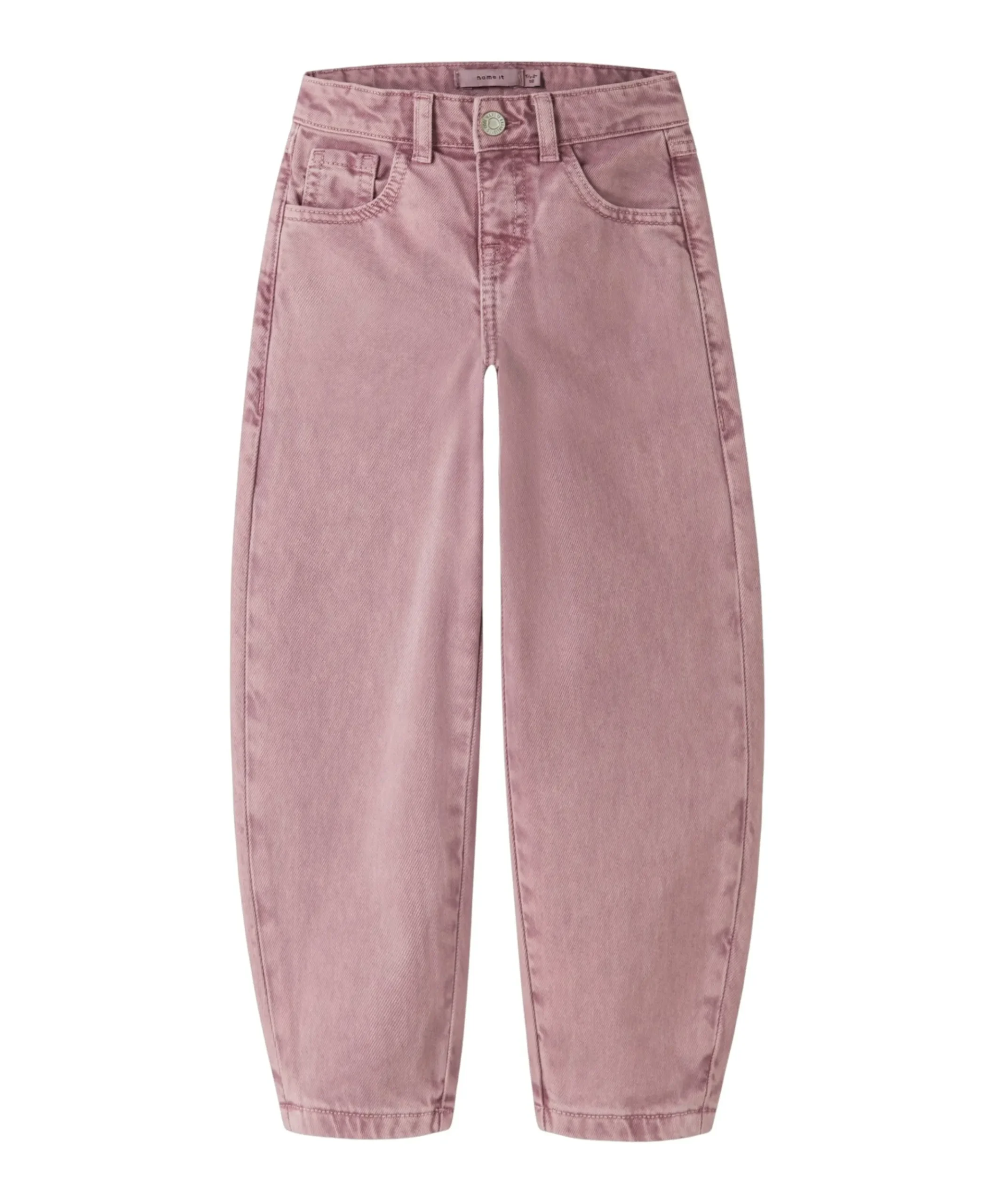 NKFBELLA BARREL DNM 4689-BE meisjes jeans roze