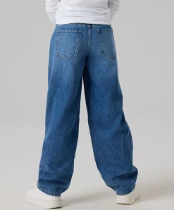 NKFBELLA BARREL JEANS 2113-RM NOOS meisjes jeans blauw