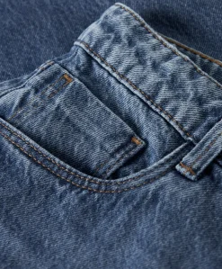 NKFBELLA BARREL JEANS 2113-RM NOOS meisjes jeans blauw
