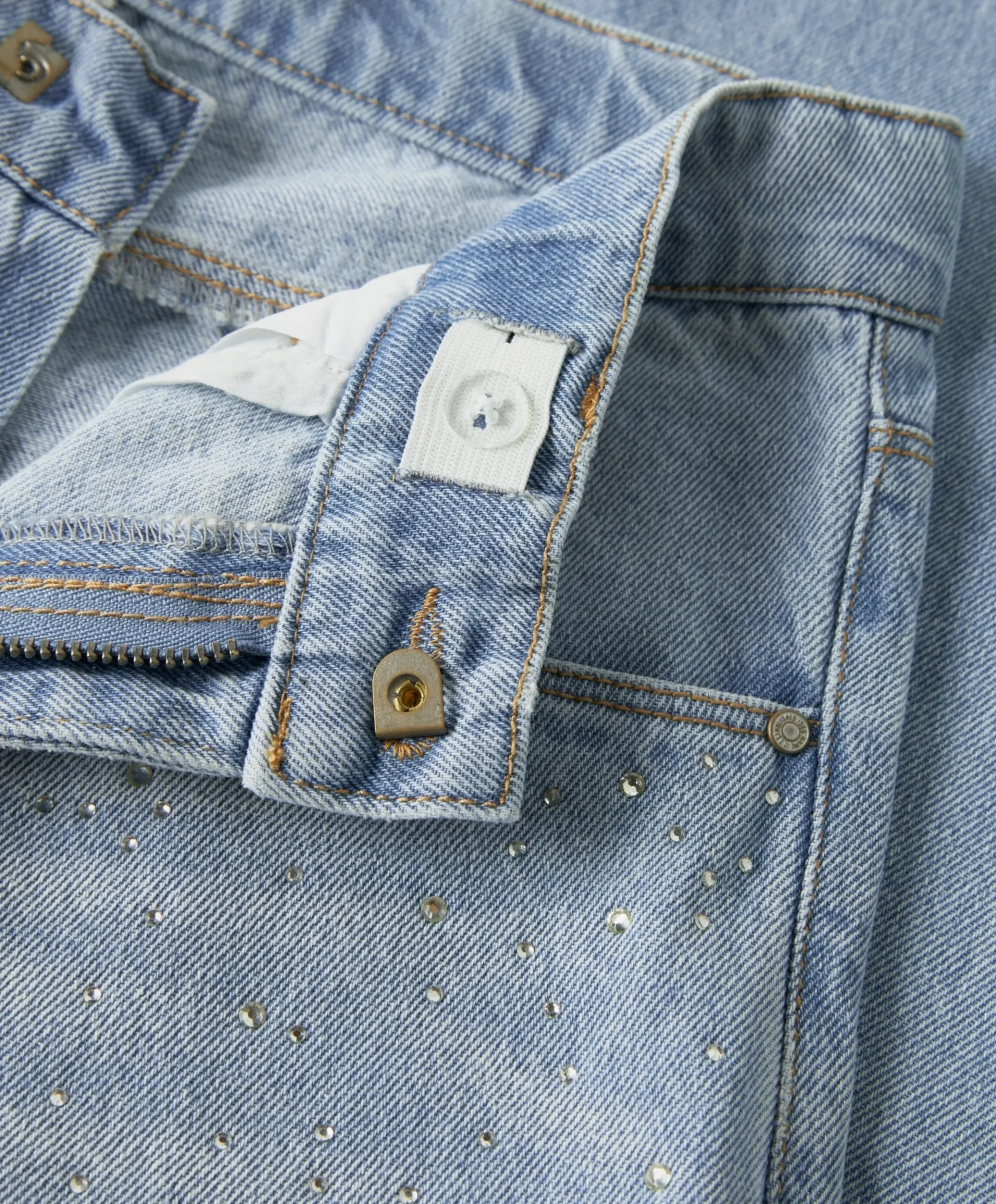 NKFBELLA WIDE RHINE 6608-IM meisjes jeans blauw