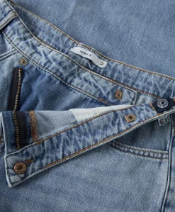 NKFBELLA X-WIDE CLOSURE JEANS 8181- meisjes jeans blauw