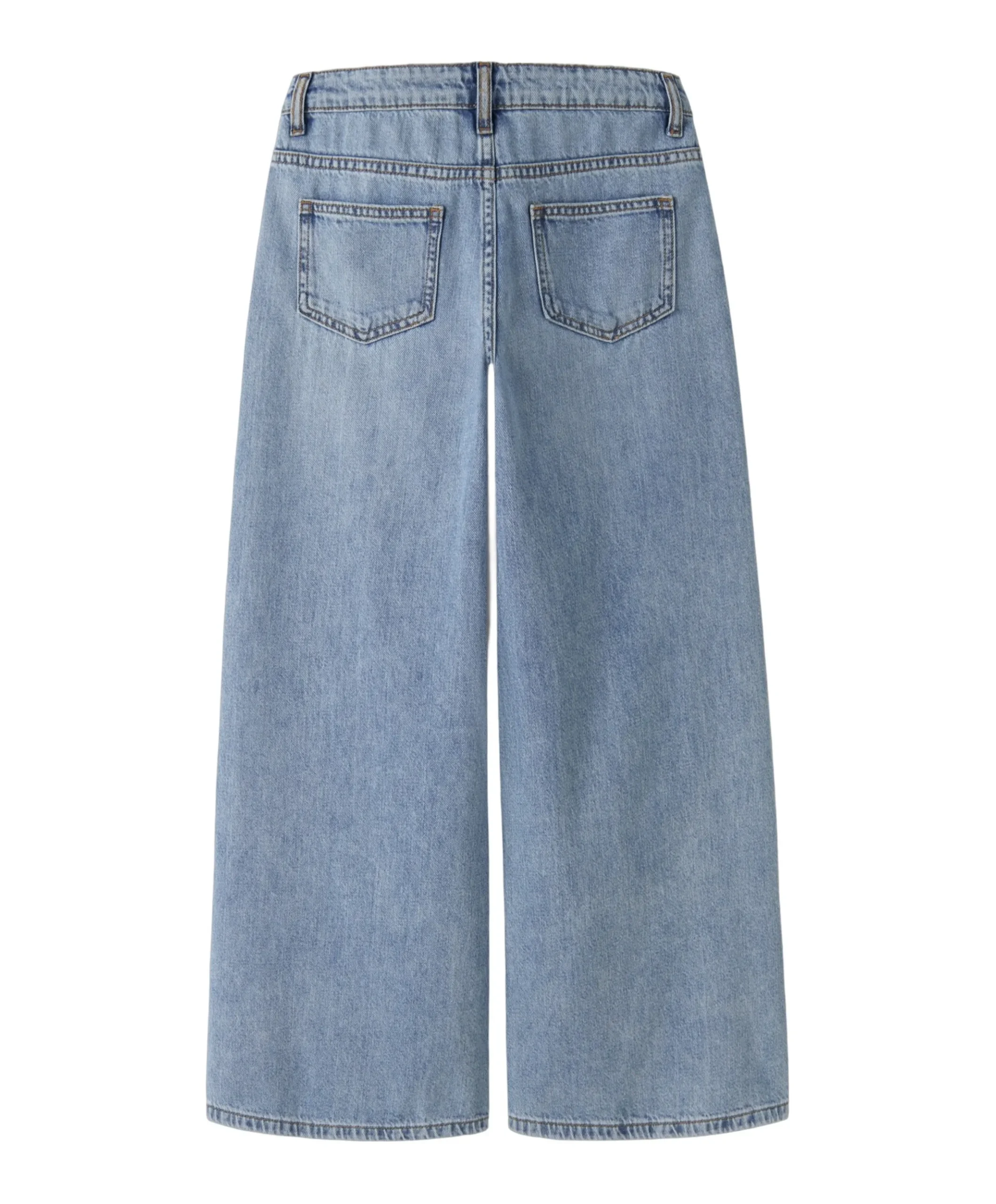 NKFBELLA X-WIDE CLOSURE JEANS 8181- meisjes jeans blauw