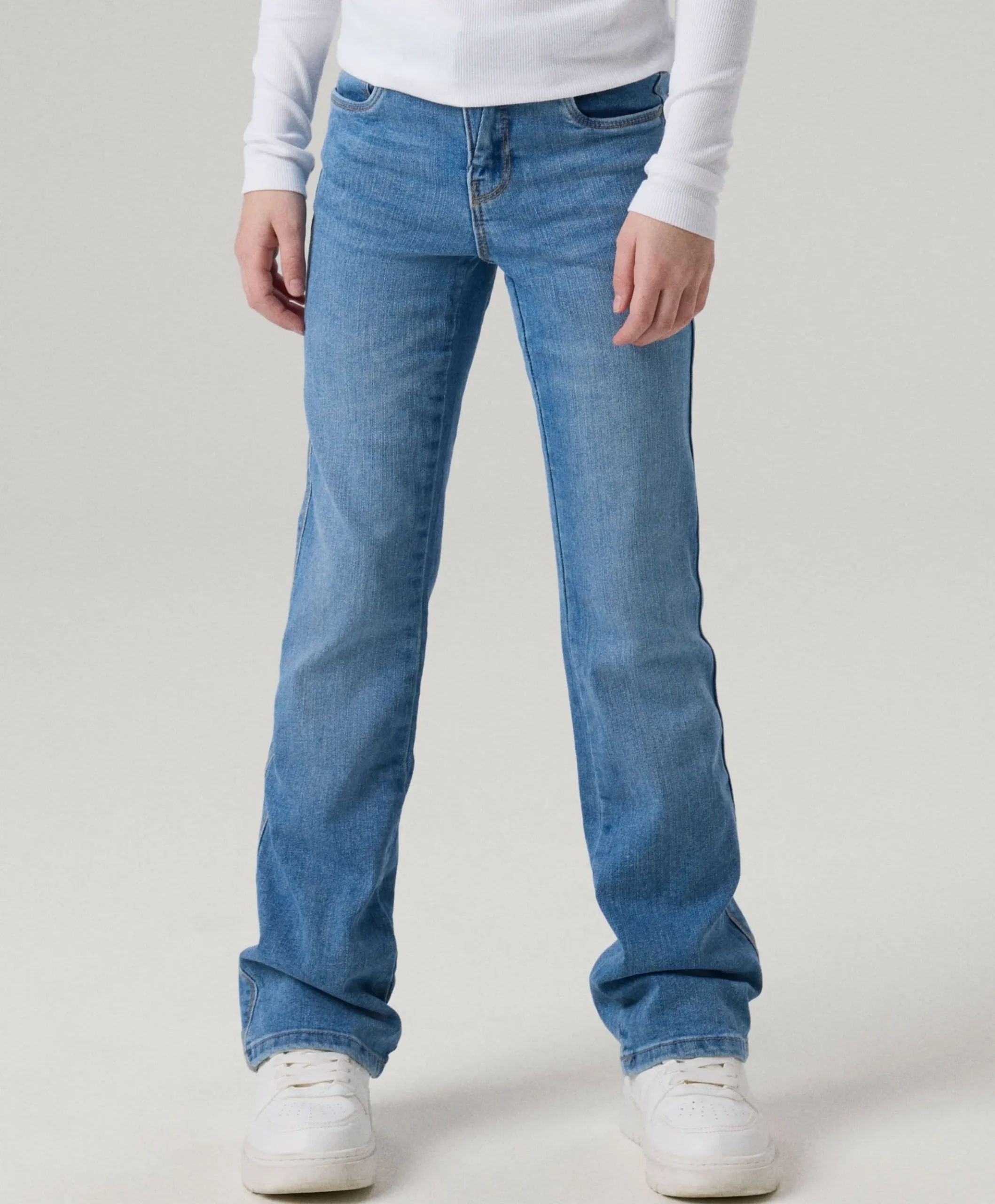 NKFPOLLY SKINNY BOOT 1142-AU jeans blauw