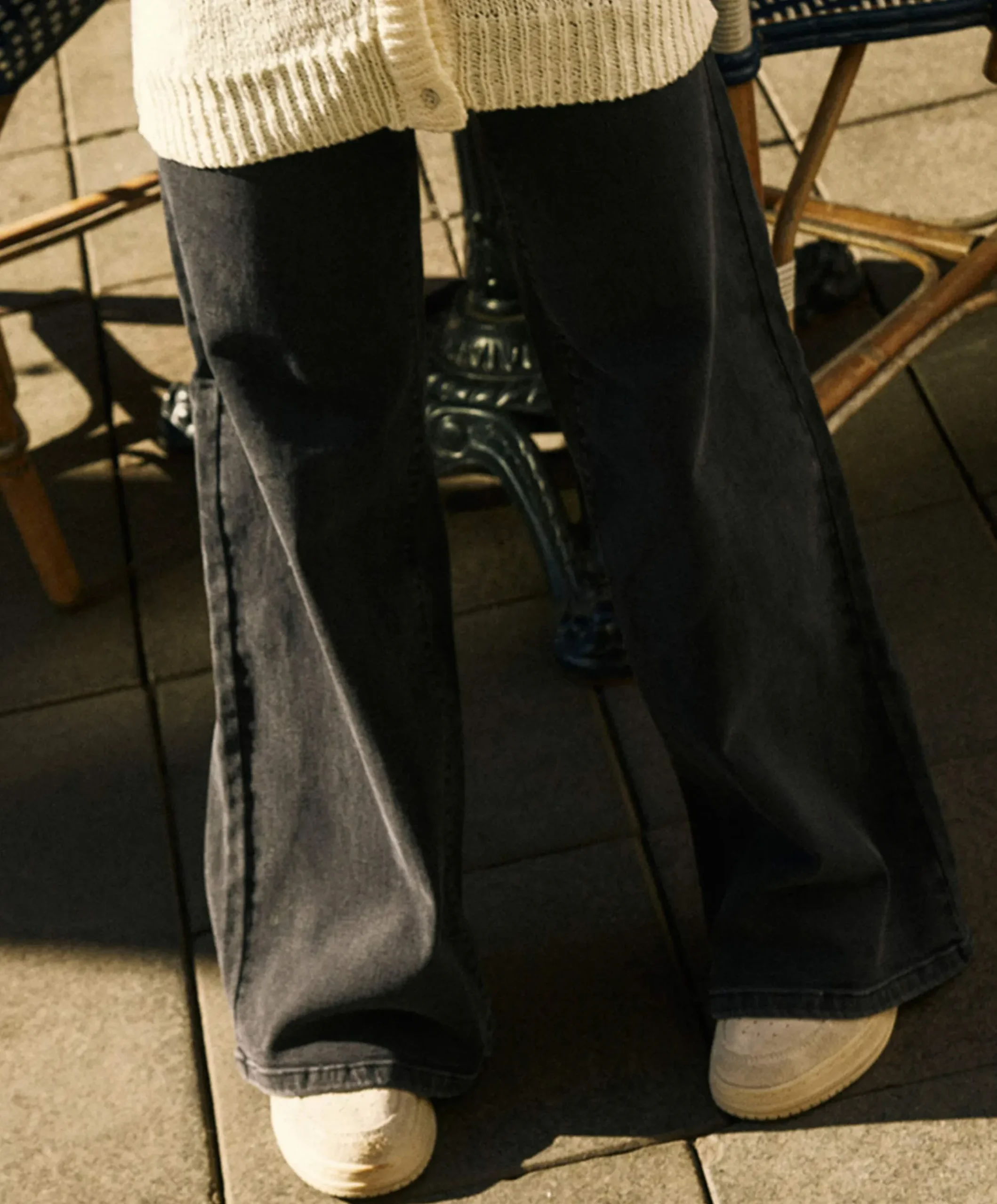 NKFPOLLY X-WIDE JEANS 3057-FR NOOS meisjes jeans zwart