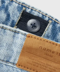 NKFROSE HW STRAIGHT 9222-BE N jeans blauw