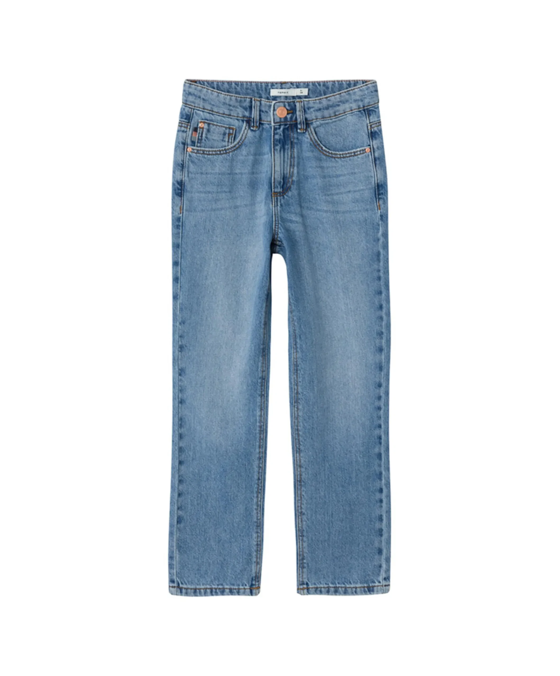 NKFROSE HW STRAIGHT 9222-BE N jeans blauw