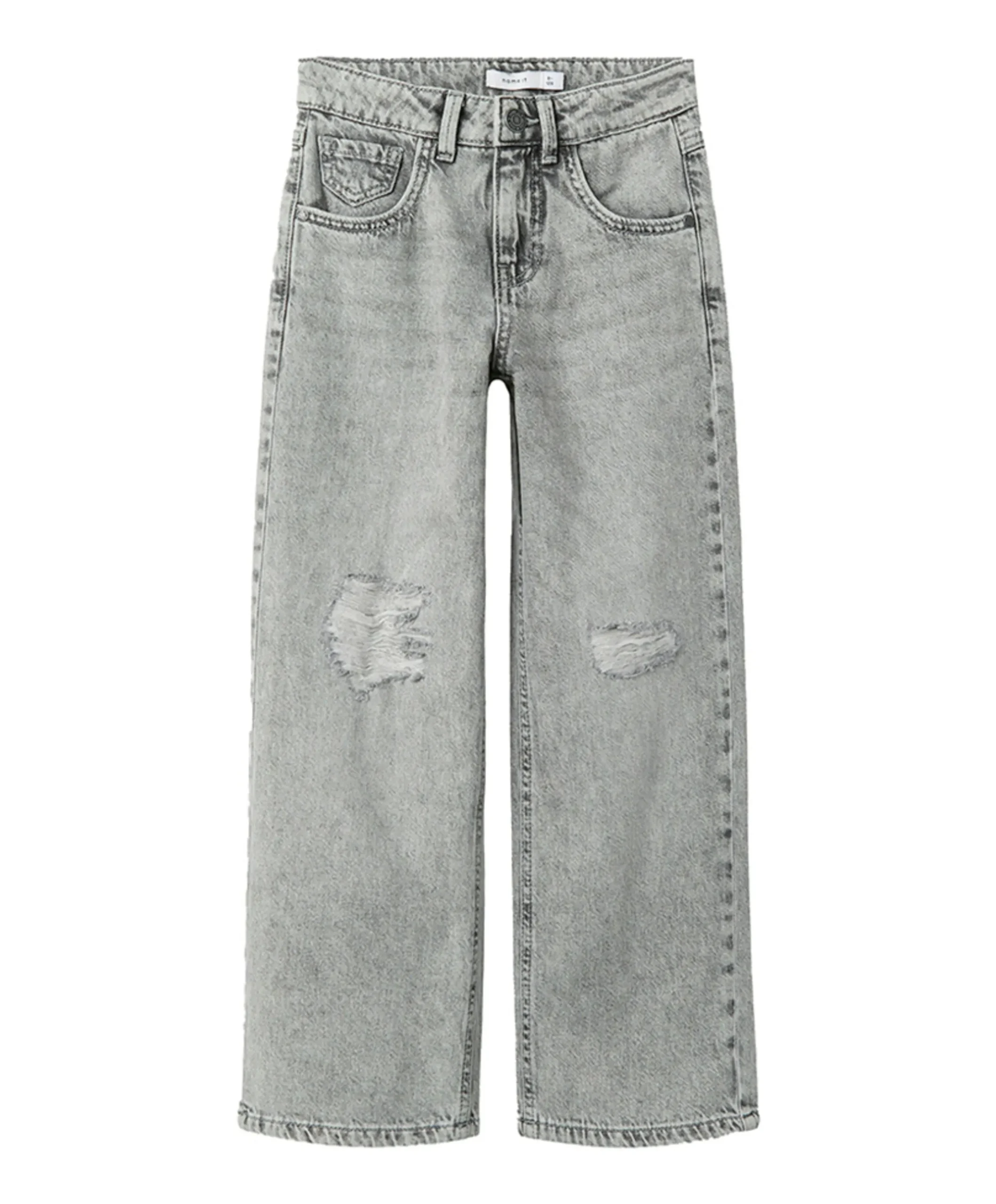 NKFROSE HW WIDE JEANS 1411-TE NOOS grijs