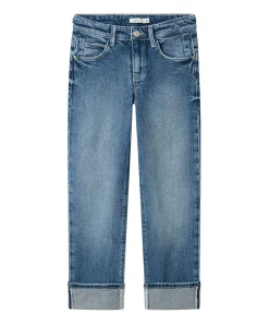 NKFROSE STRAIGHT FOLD 4224-AZ jeans blauw