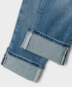 NKFROSE STRAIGHT FOLD 4224-AZ jeans blauw