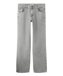 NKFROSE STRAIGHT JEANS 3366-BE NOOS meisjes jeans grijs