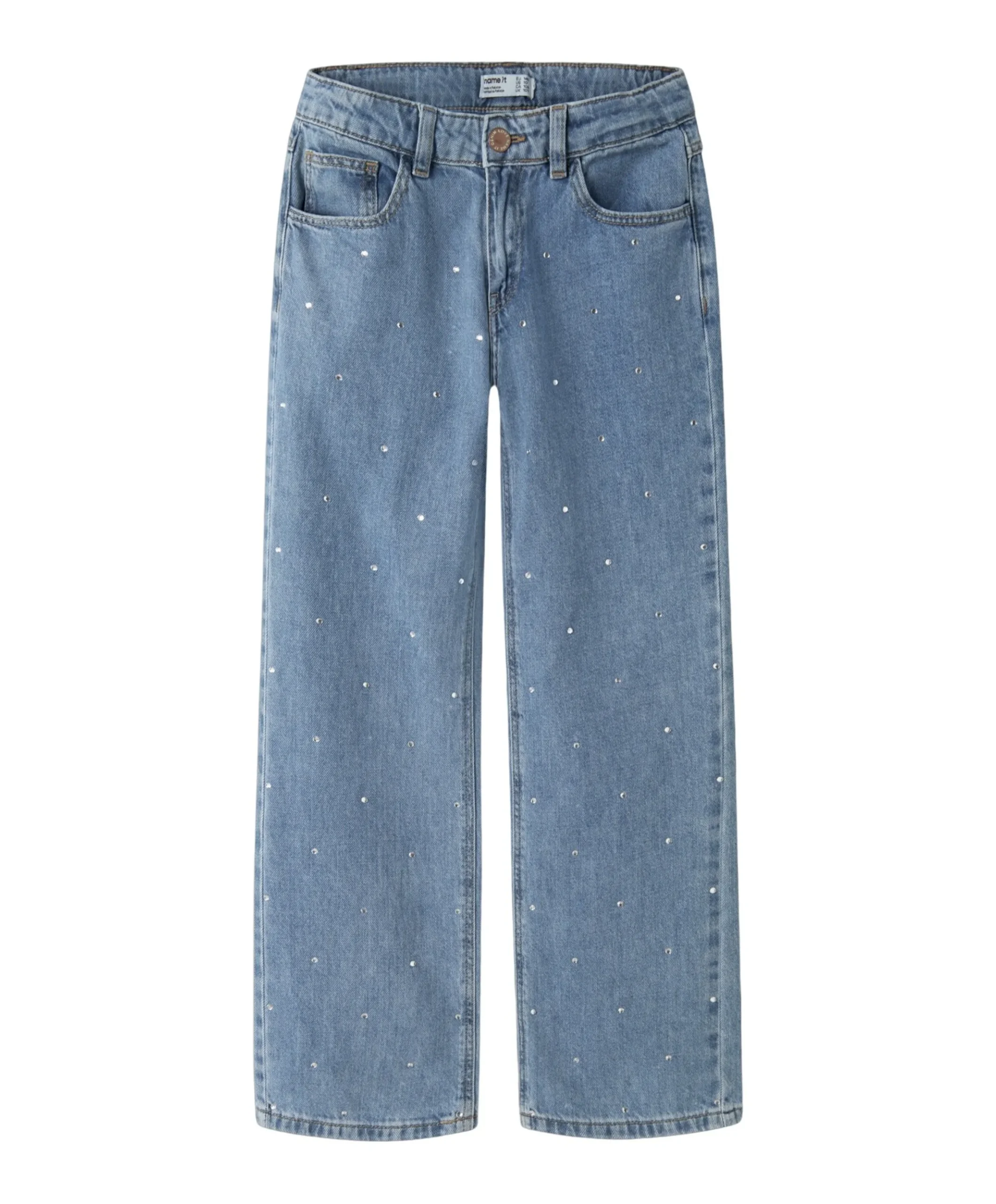 NKFROSE STRAIGHT JEANS 3366-BE NOOS meisjes jeans blauw