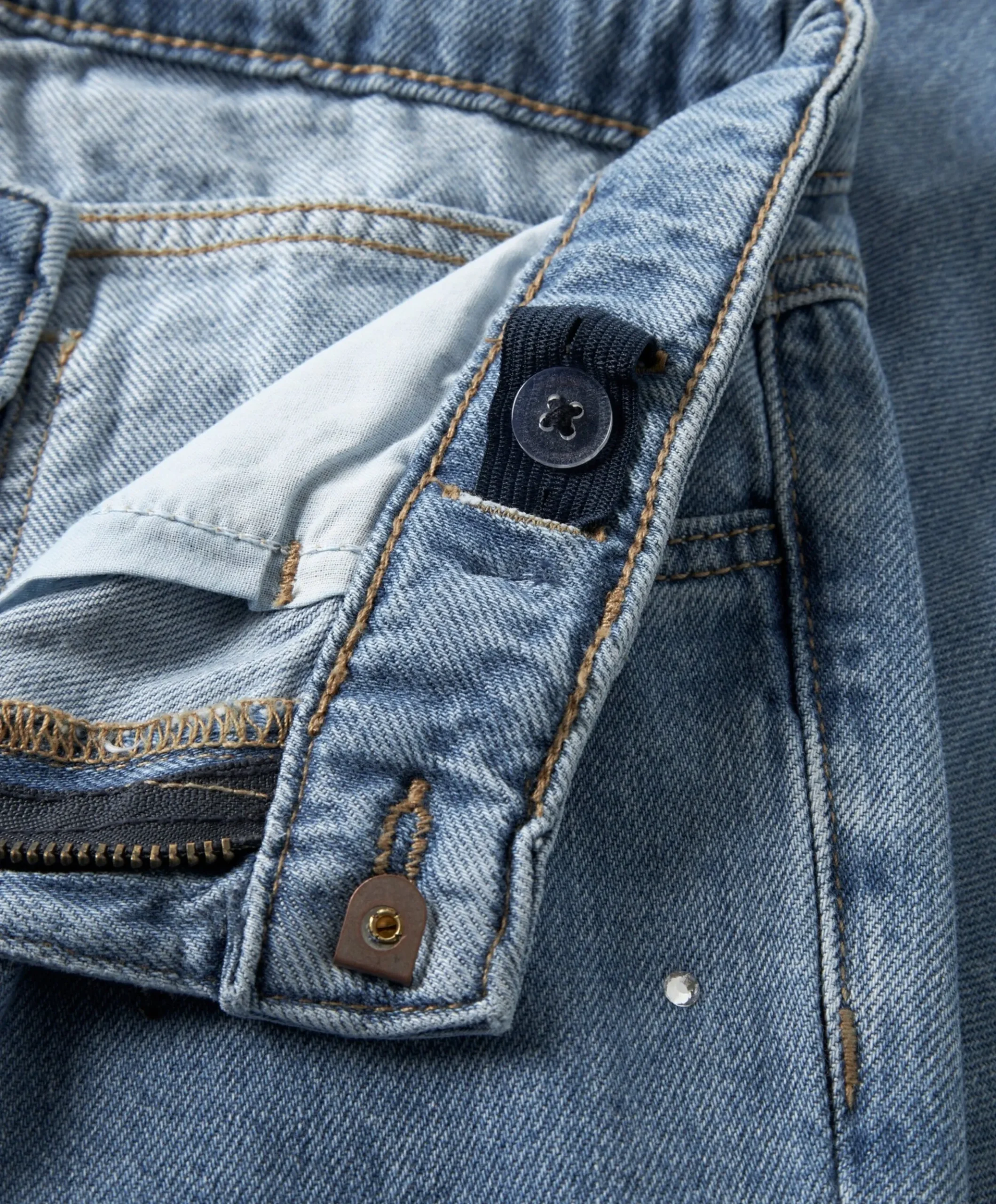 NKFROSE STRAIGHT JEANS 3366-BE NOOS meisjes jeans blauw