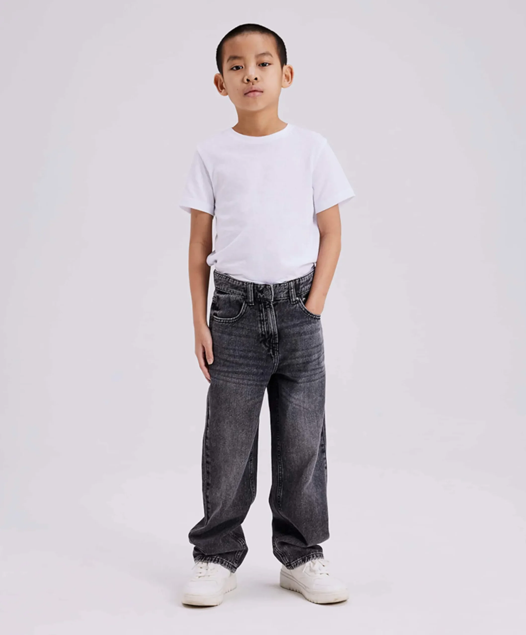 NKMRYAN STRAIGHT JEANS 3418-BE NOOS jongens jeans grijs