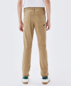 NKMTHEO TWITOP NOOS jongens broek beige