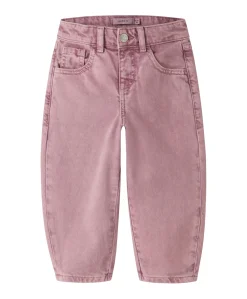 NMFBELLA BARREL DNM 4689-BE L meisjes jeans roze