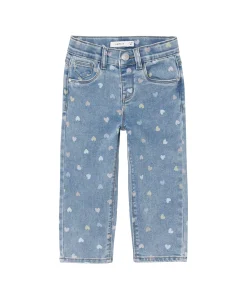 NMFBELLA MOM SHAPED JEANS 3555-ON F meisjes jeans blauw