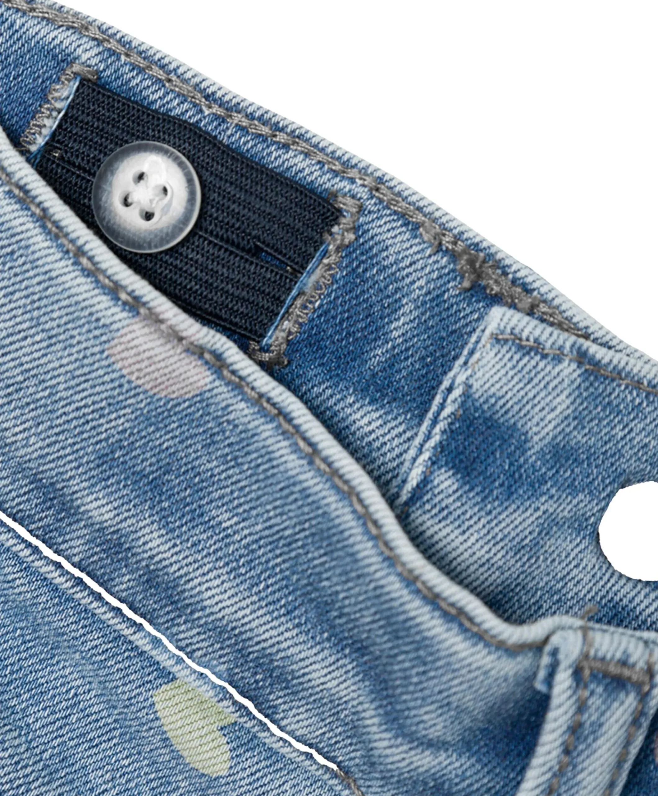 NMFBELLA MOM SHAPED JEANS 3555-ON F meisjes jeans blauw