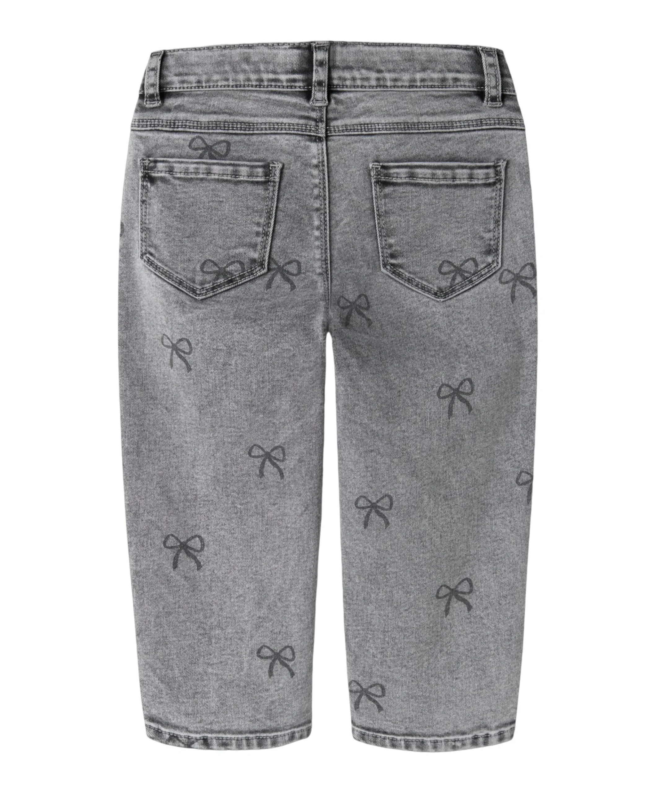 NMFBELLA MOM SHAPED JEANS 3555-ON F meisjes jeans grijs