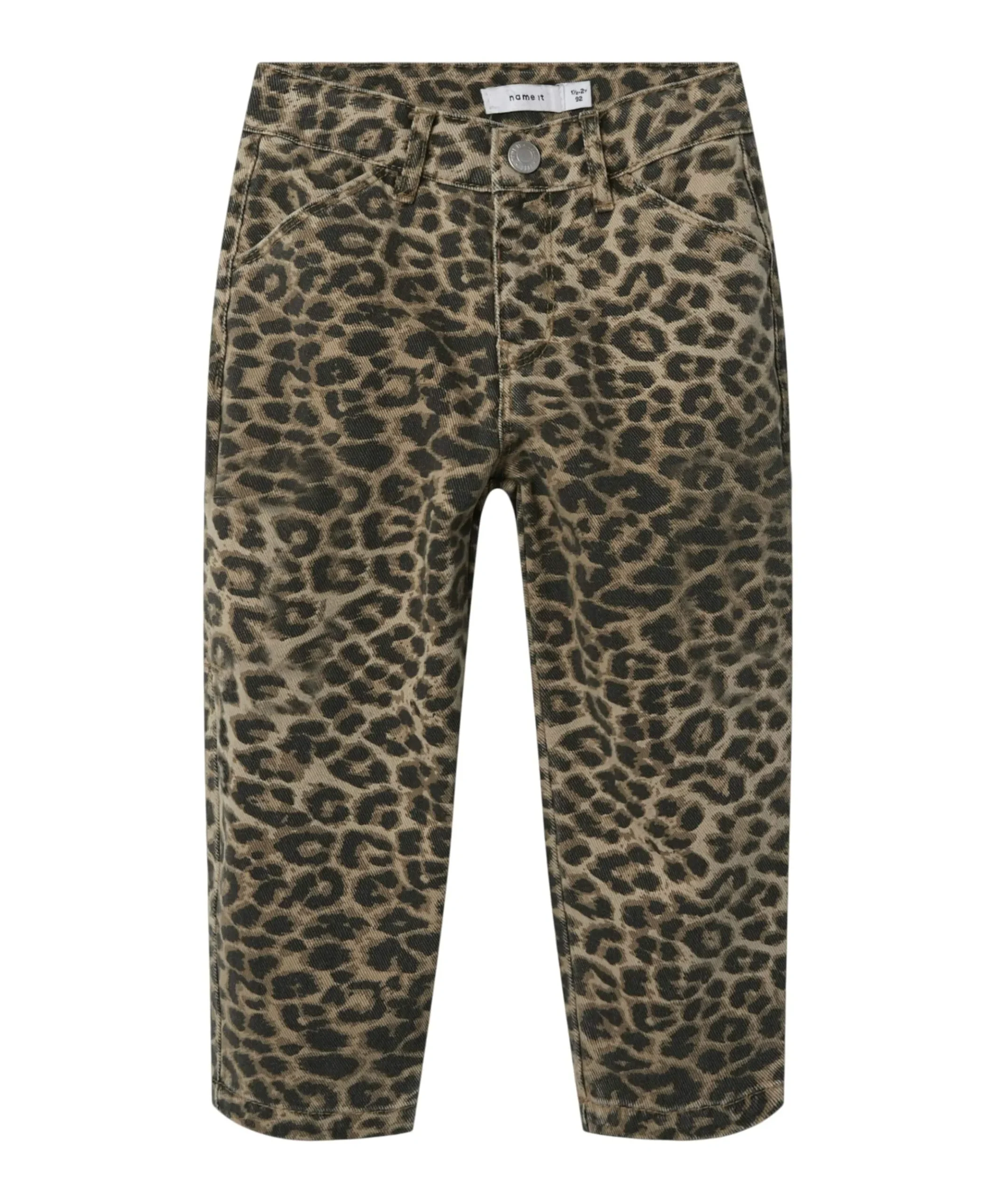 NMFBELLA MOM TWI PANTS 4444-TD NOOS meisjes jeans bruin