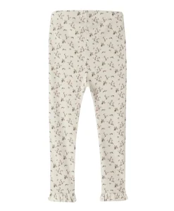 NMFLAGO MER SLIM LEGGINGS LIL meisjes broek ecru