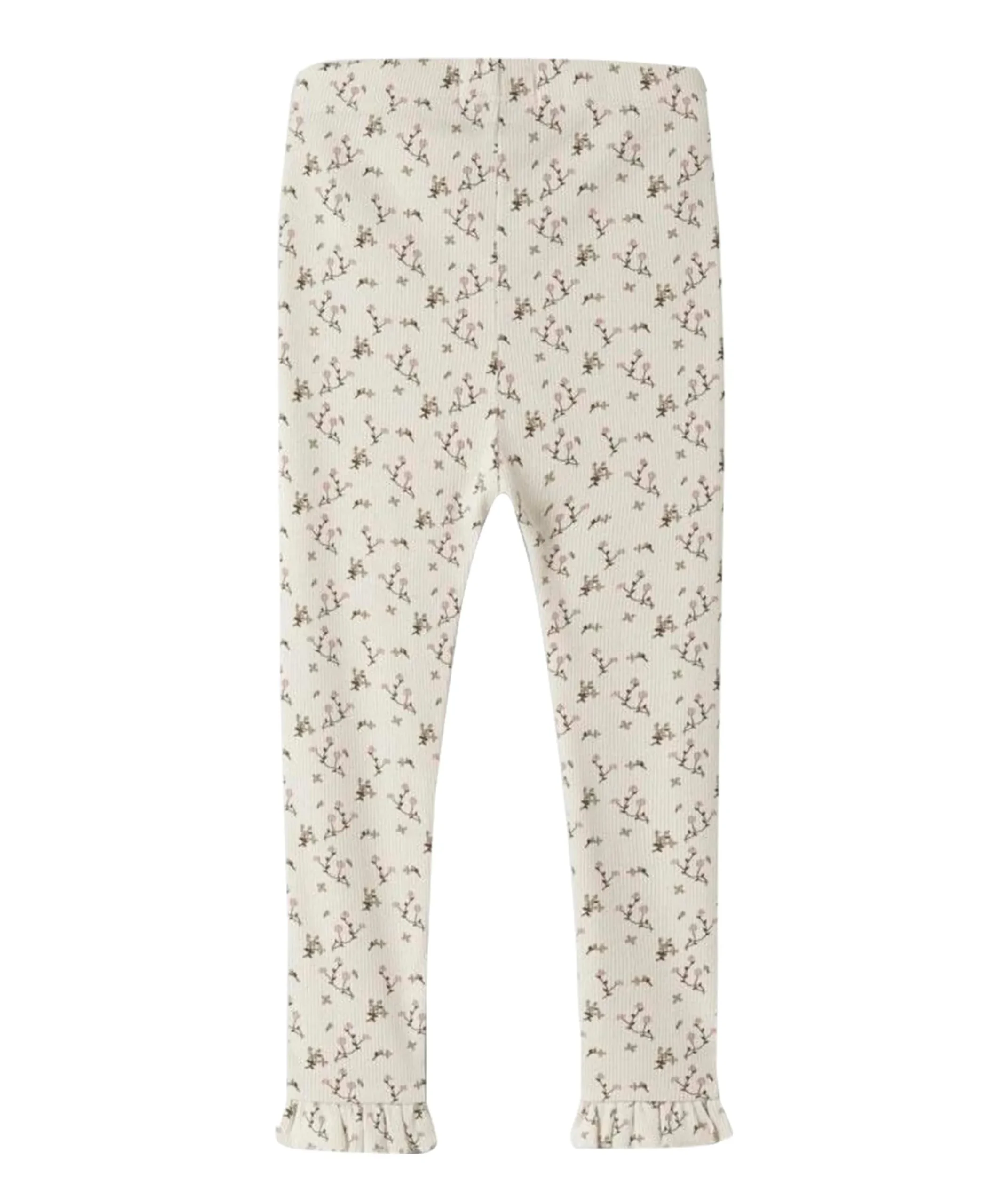 NMFLAGO MER SLIM LEGGINGS LIL meisjes broek ecru