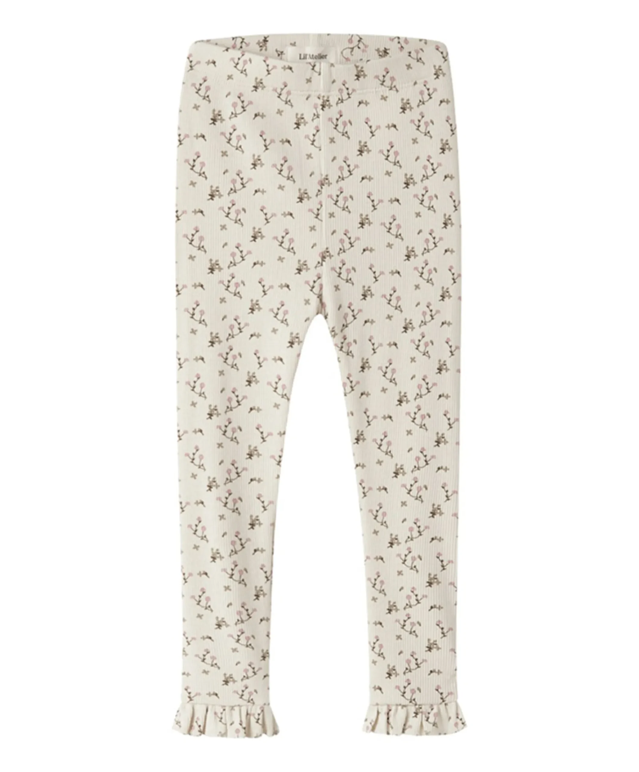 NMFLAGO MER SLIM LEGGINGS LIL meisjes broek ecru
