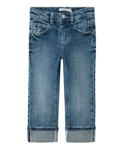 NMFROSE STRAIGHT FOLD 4224-AZ jeans blauw