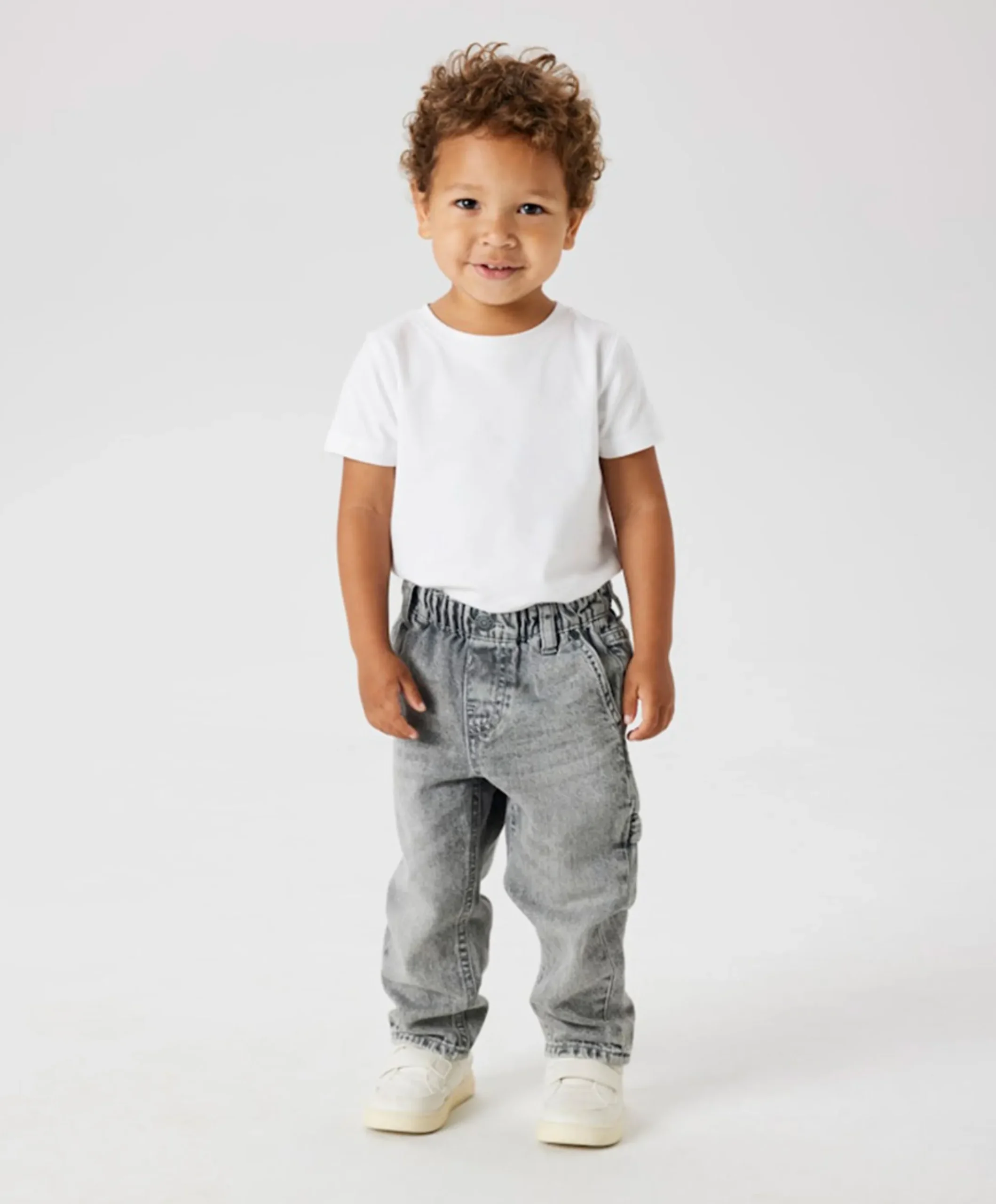 NMMBEN TAP JEANS 8940-BC NOOS jongens jeans grijs