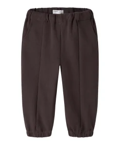 NMMOSBORNE BARREL SWEAT PANT meisjes broek bruin