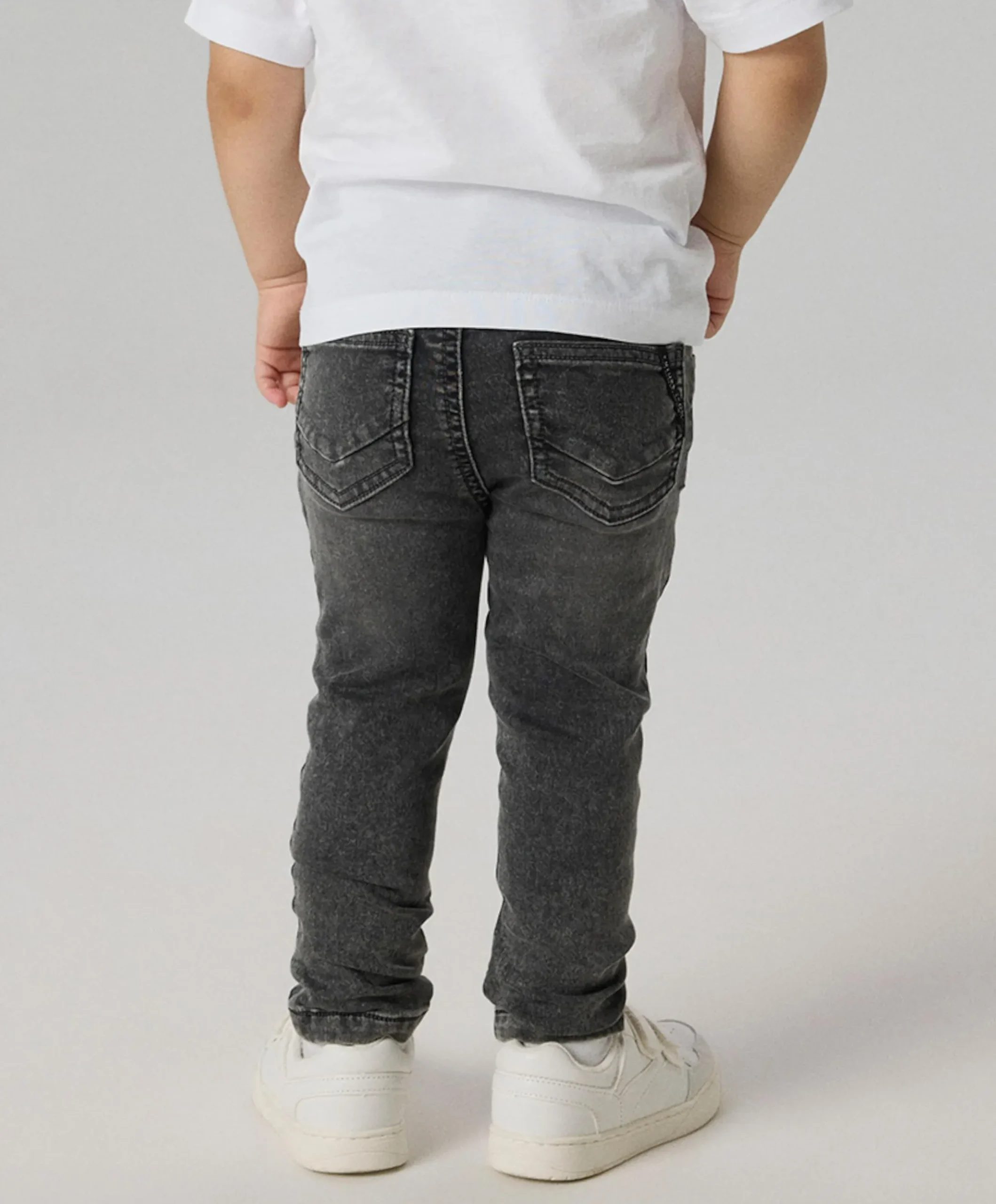 NMMTHEO DNMTHAYER 2689SWE KEY PANT jongens jeans grijs