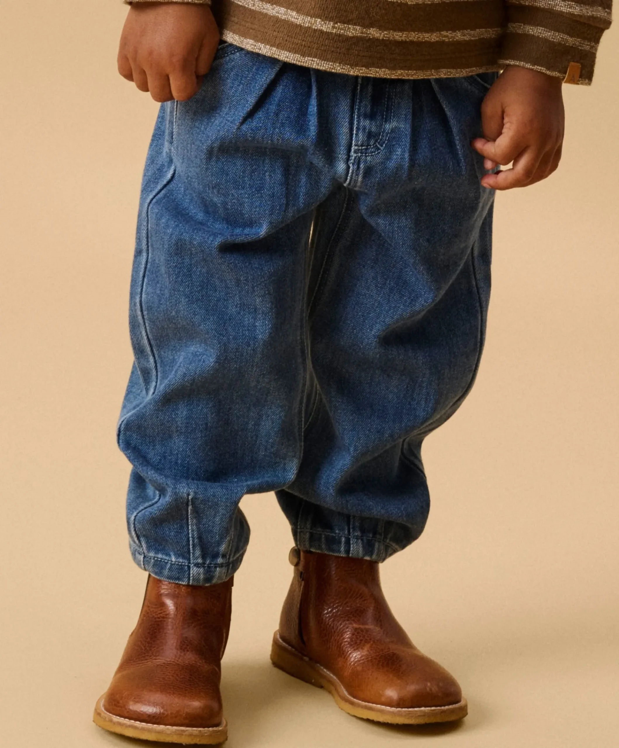 NMNOBELLO BAGGY JEANS 1144-SE LIL meisjes jeans blauw